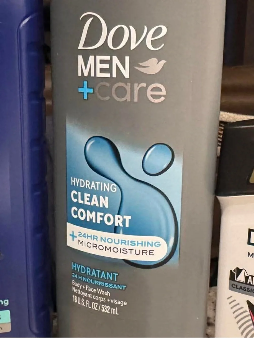3pc men’s bundle 1 hair & body wash 1 body wash & 1 deodorant